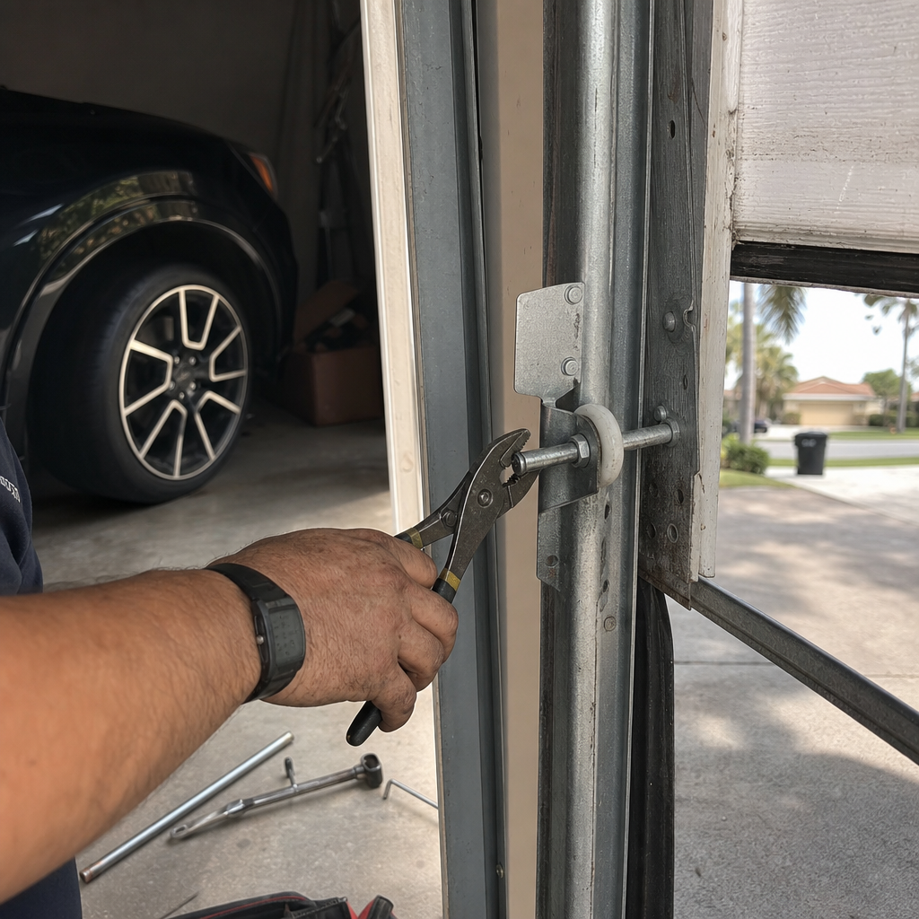 professional garage door repair service