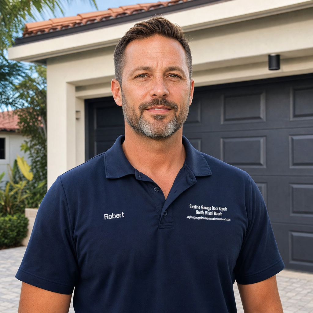 Robert Davis, owner of Skyline Garage Door Repair North Miami Beach