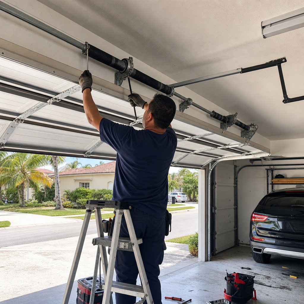 Garage Door job in Miami Beach — photo 3