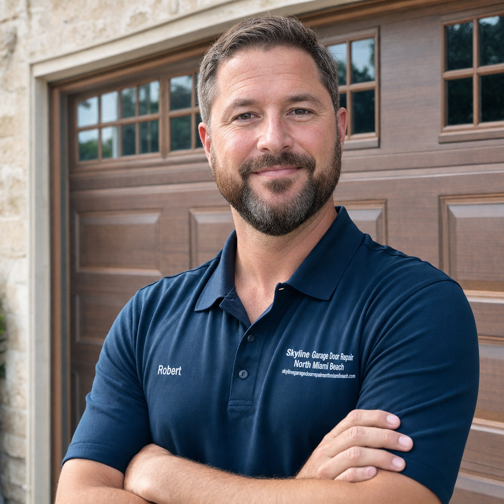 Robert Davis, owner of Skyline Garage Door Repair North Miami Beach